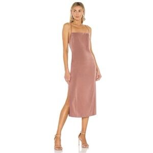 NBD Malia Midi Dress in Mauve‎ Midi Sexy Chic Posh Womens Sz M NWT B17